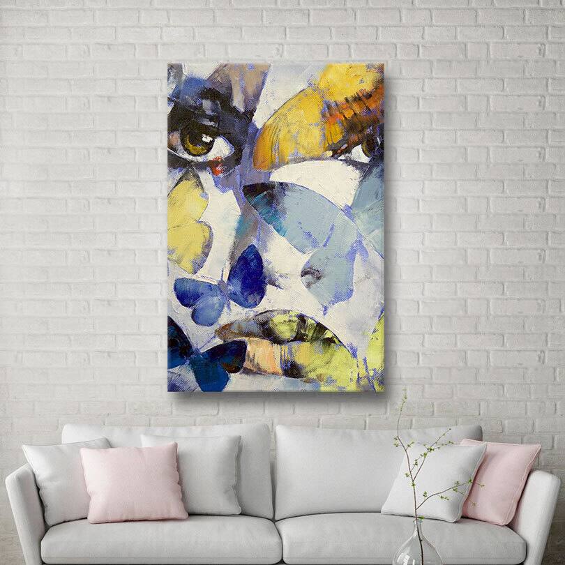 Michael Creese 'Gothic Butterflies' Gallery-Wrapped Canvas