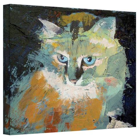 Michael Creese 'Himalayan Cat' Gallery-Wrapped Canvas Art