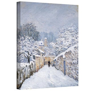 Joseph Farquharson Winter Breakfast Gallery Wrapped Canvas Art