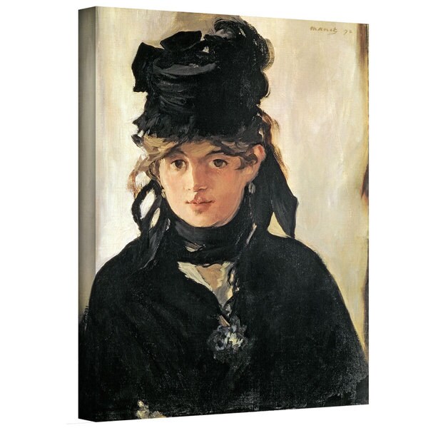 Shop Art Wall Edouard 'Berthe Morisot with a Bouquet