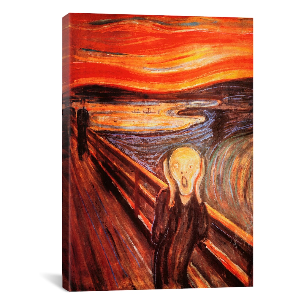 iCanvas Edvard Munch 'The Scream' Canvas Print Wall Art