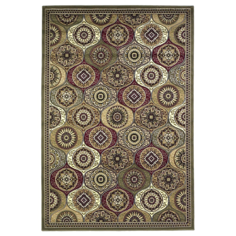 Legacy Tiled Medallions Multi Rug (23 X 33)