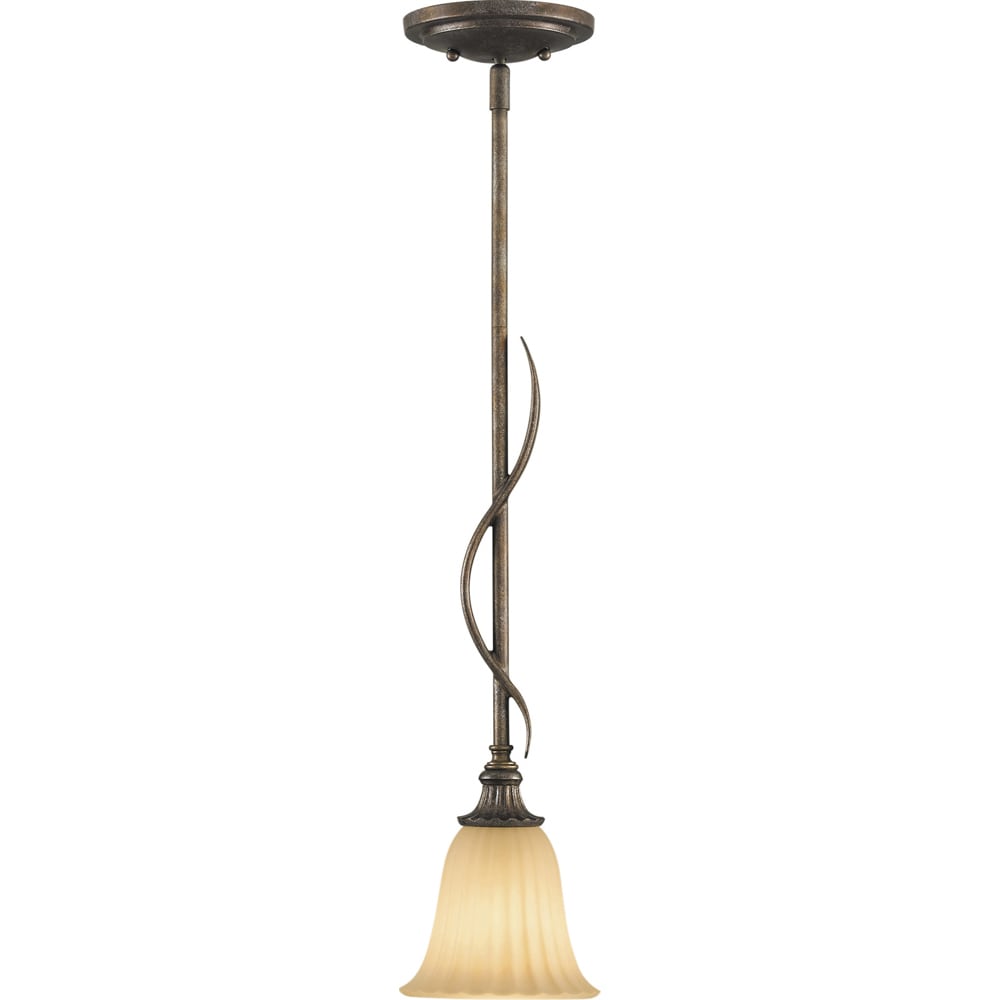 British Bronze 1 light Somerset Pendant