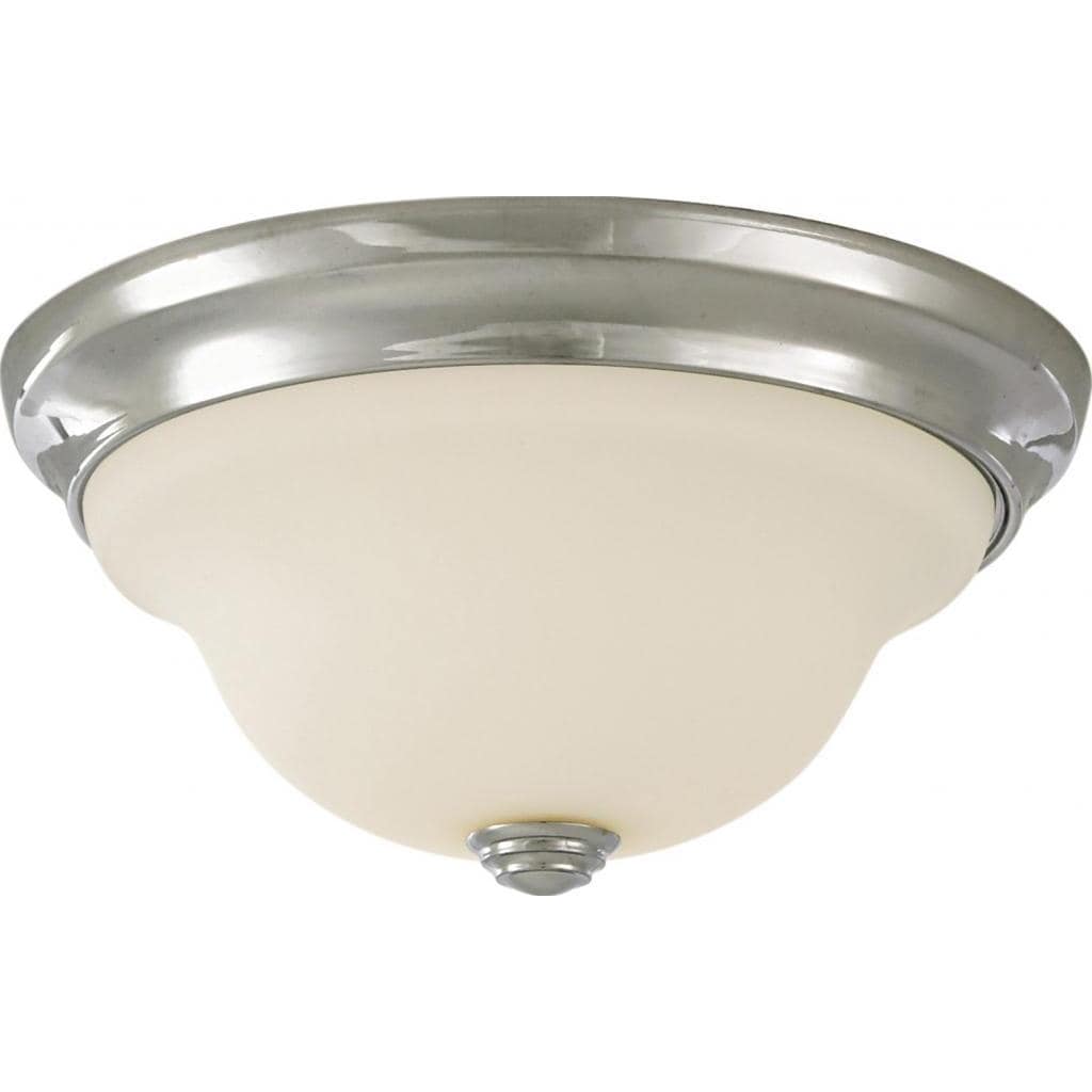 Hs Basic Coordinates Chrome 1 light Indoor Flush Mount