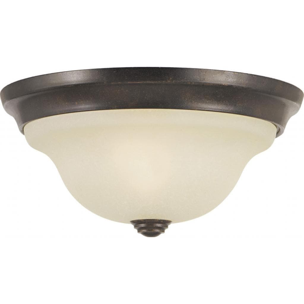 Hs Basic Coordinates Grecian Bronze 1 light Indoor Flush Mount