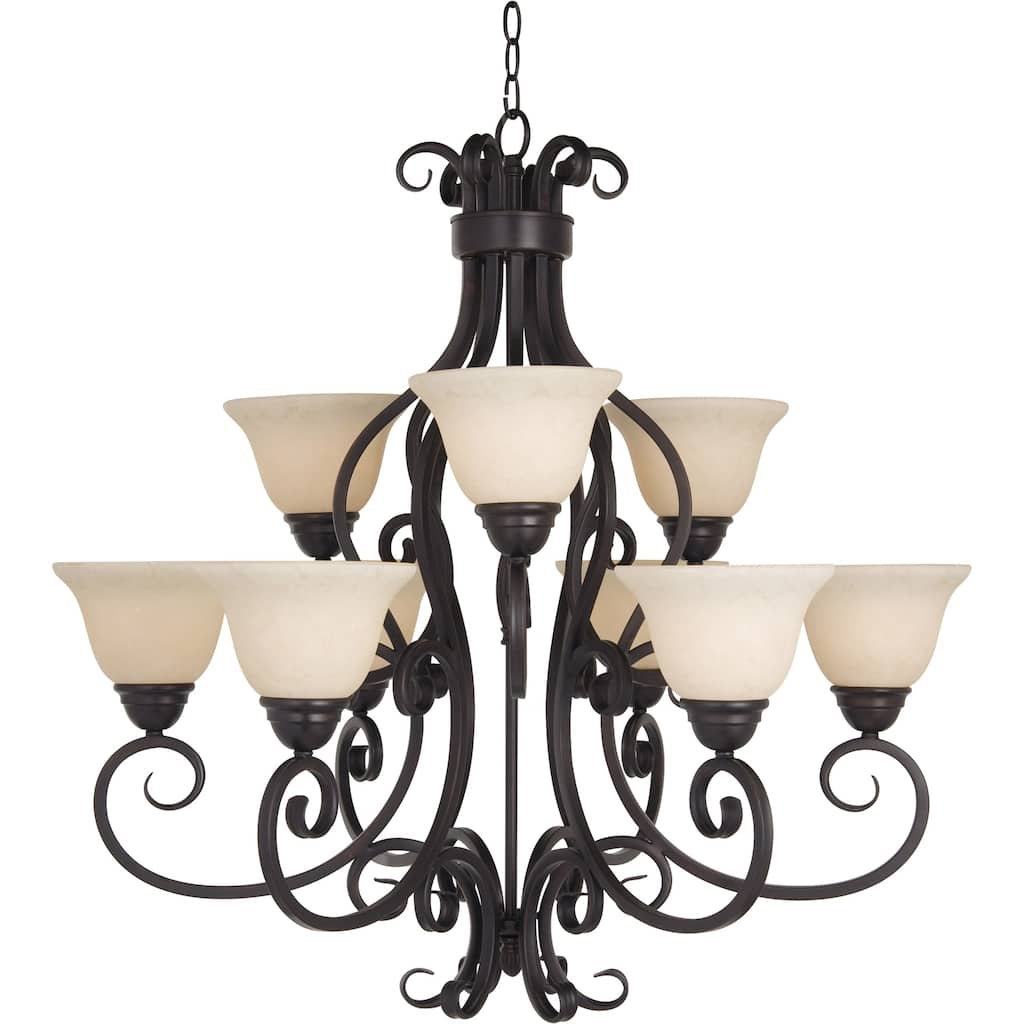 Manor 9-Light Chandelier