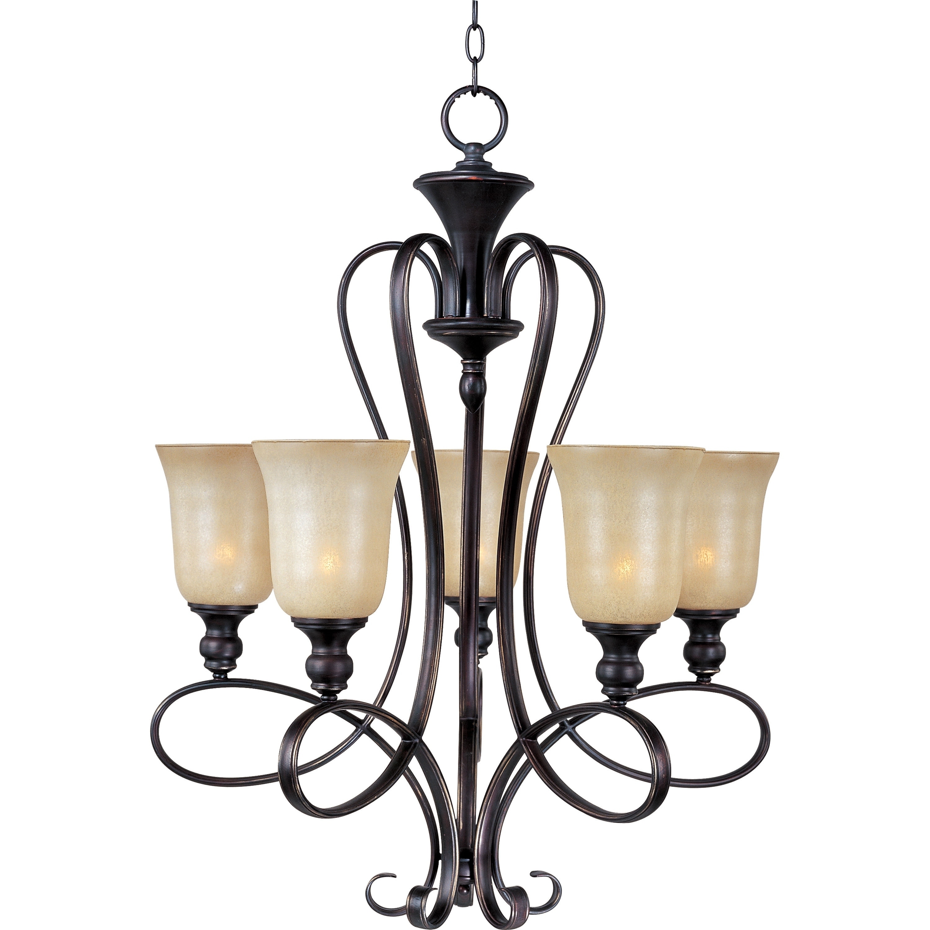 Infinity 5 light Oil Rubbed Bronze Chandelier