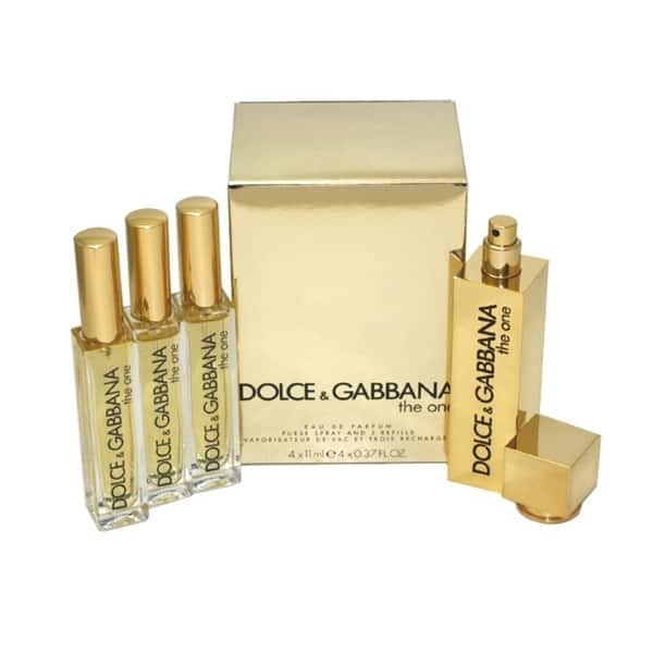 been krijgen zal ik doen Dolce & Gabbana The One Women's 0.37-ounce Eau de Parfum Purse Spray with 3  Refills - Overstock - 8604123