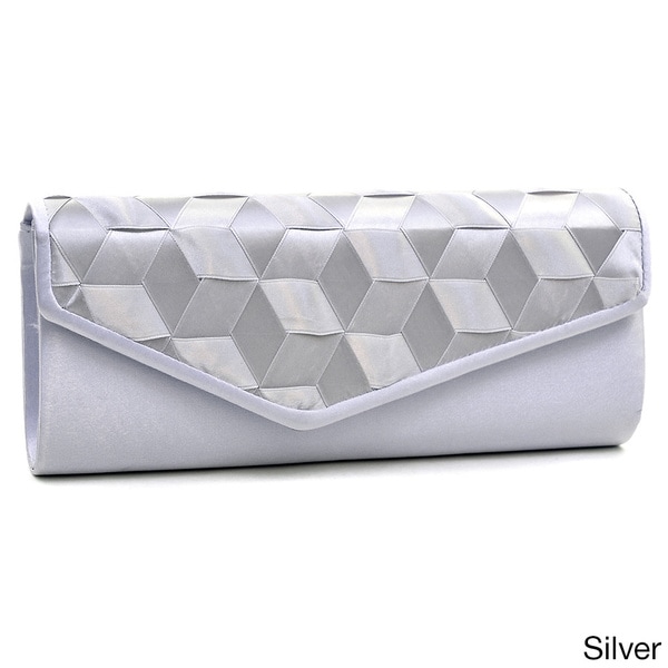 Dasein Woven Ribbon Evening Clutch