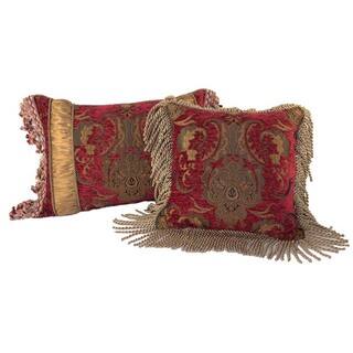 Sherry Kline Throw Pillows Online At Our Best Sherry Kline China Art Red Luxury Combo Pillows Set Of 2