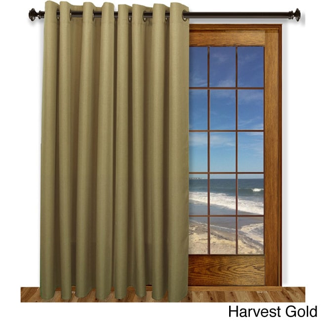 Glasgow Grommet 84inch Extra Wide Curtain Panel