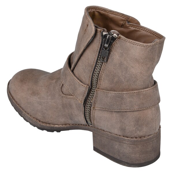 steve madden ankle boots with buckle