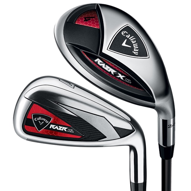 Callaway Mens RaZr Hl Hybrid/ Iron Combo Set