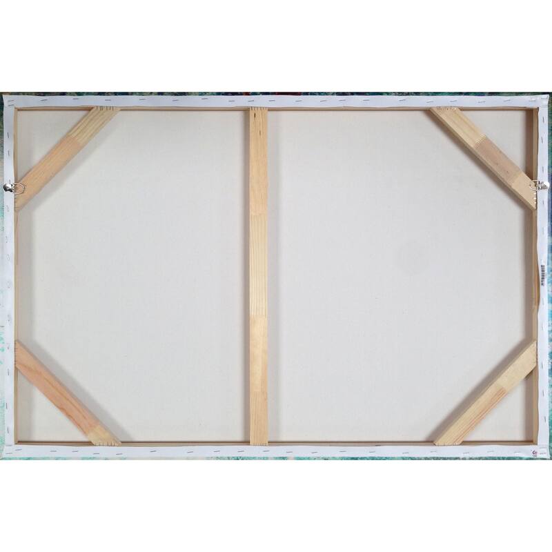 Parvez Taj 'Misty Lake' Canvas Art