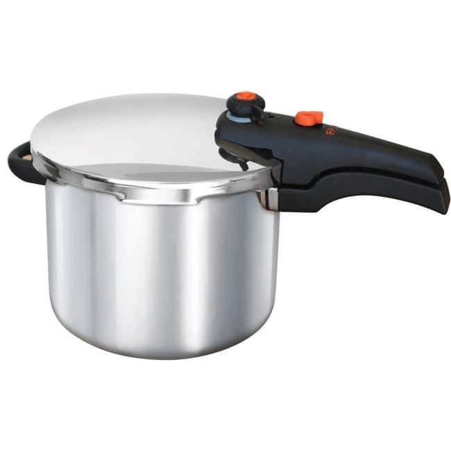 Manttra Smart 8-quart Pressure Cooker - Silver