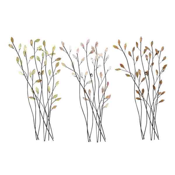 Shop Studio 350 Metal Wall Decor Set Of 3 36 Inches High 18