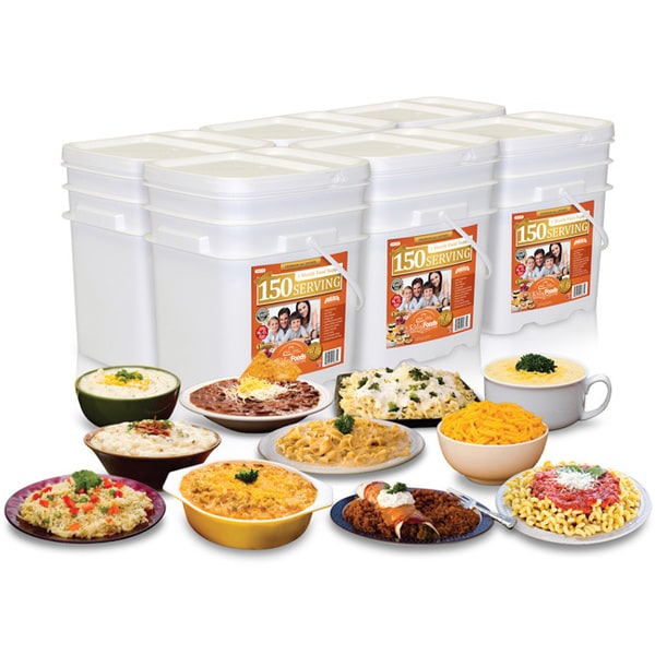 Relief Foods Premium 6 Month All Entree Emergency Food Supply (900 Servings) Food Storage