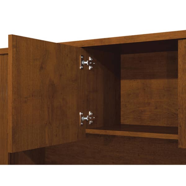 Bestar Embassy 6-drawer L-shaped Workstation Desk Kit