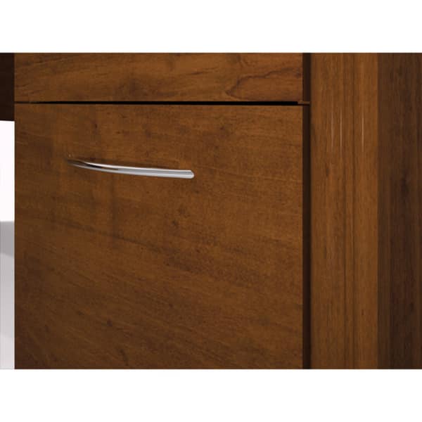 Bestar Embassy 6-drawer L-shaped Workstation Desk Kit