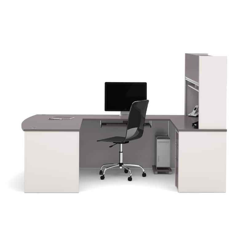 Bestar Connexion U-shaped Workstation Desk Kit