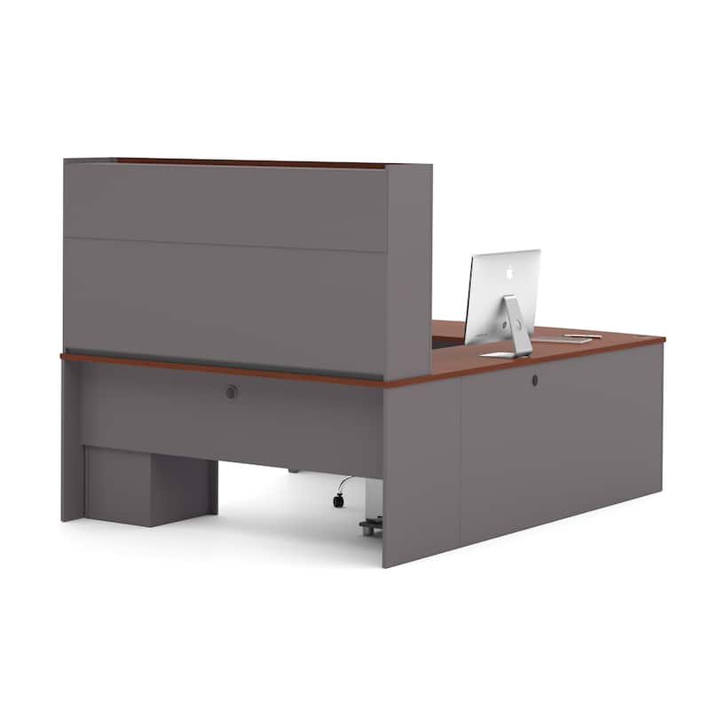 Bestar Connexion U-shaped Workstation Desk Kit