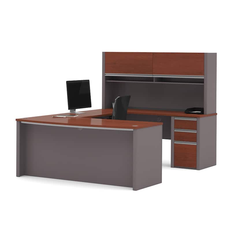 Bestar Connexion U-shaped Workstation Desk Kit