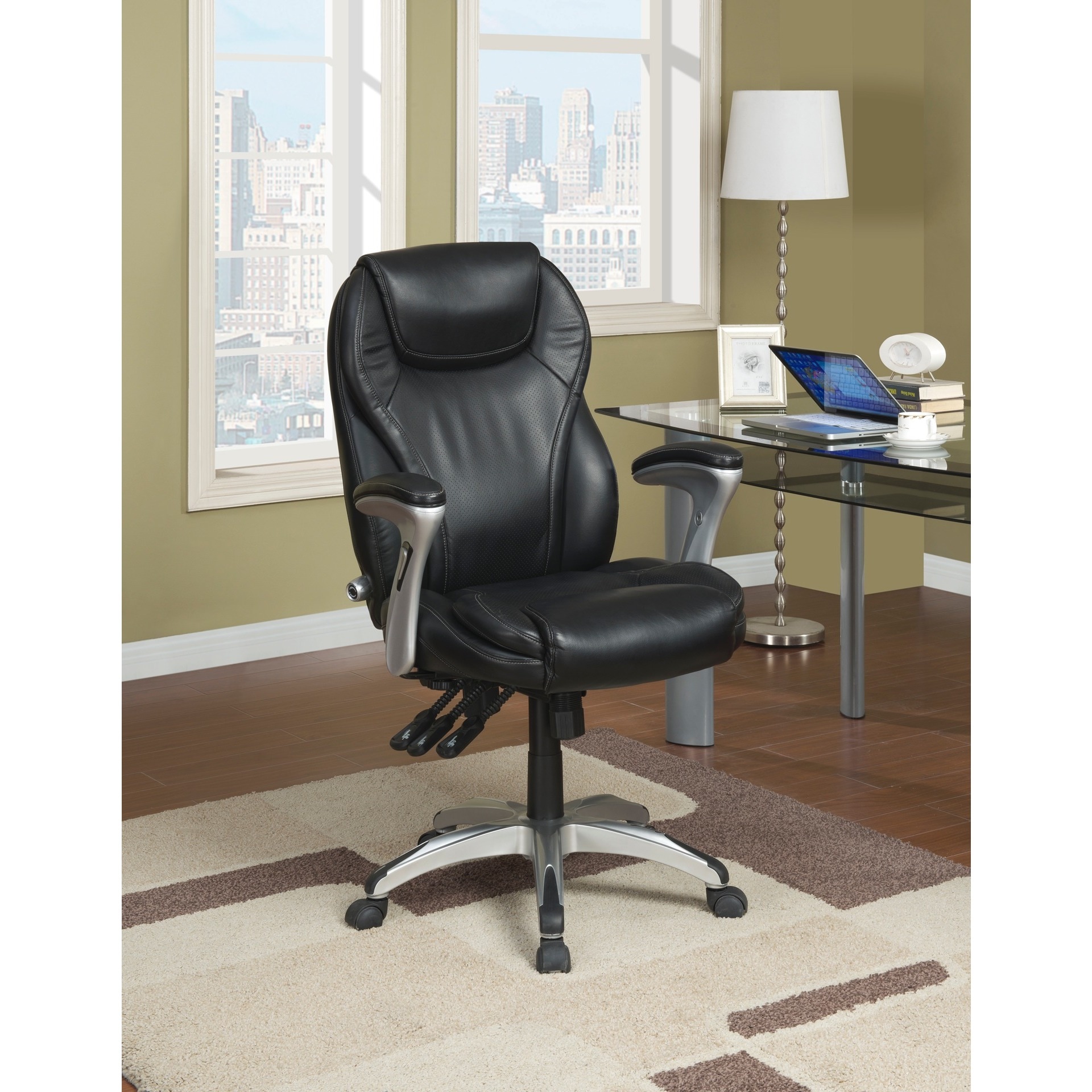 Serta Ergo executive Black Office Chair