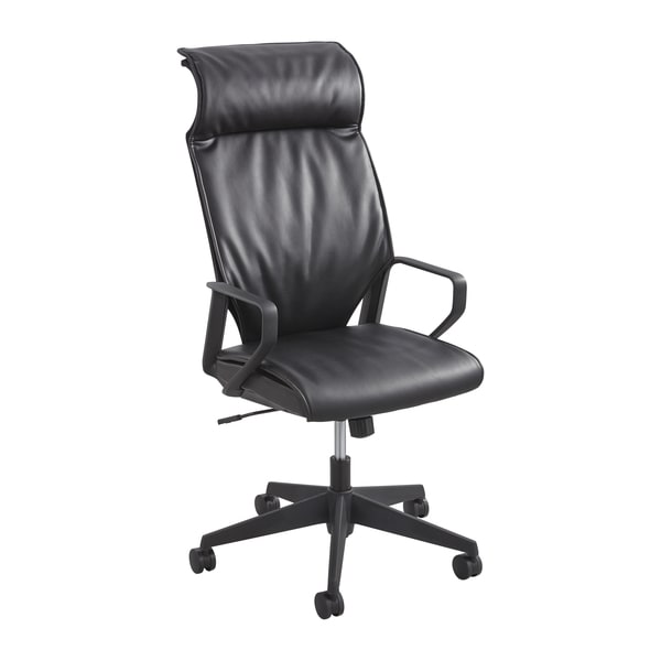 Safco Priya Leather High Back Executive Chair