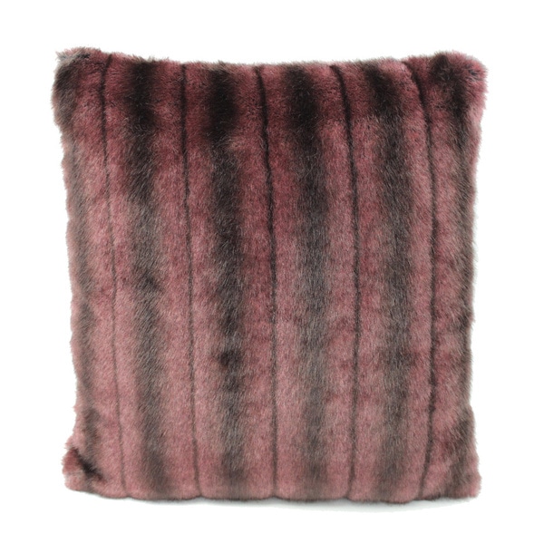 Austin Horn Classics Marseille Luxury Fur Decorative Pillow