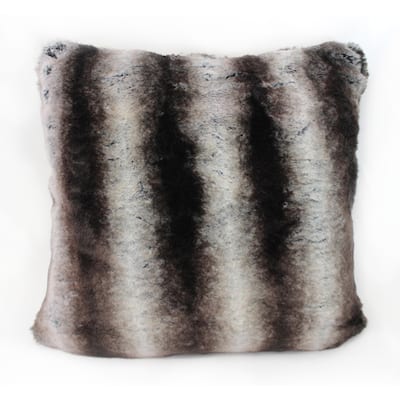 Austin Horn Classics Lyon Luxury Fur Decorative Pillow