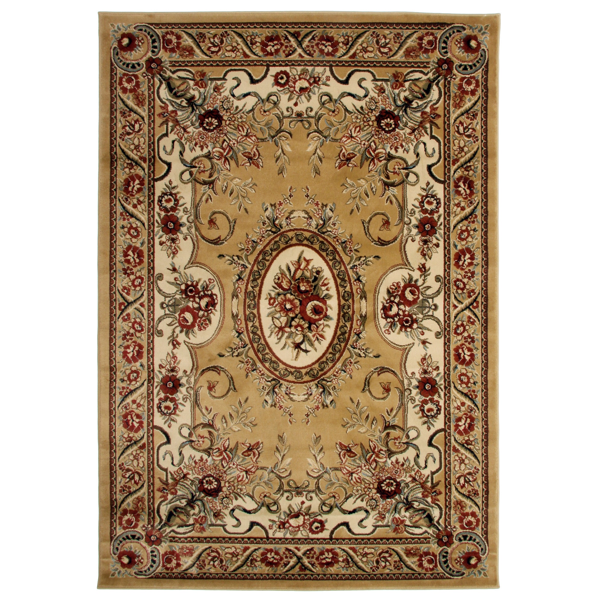 Andrea Antique Ivory Area Rug (53 X 77)