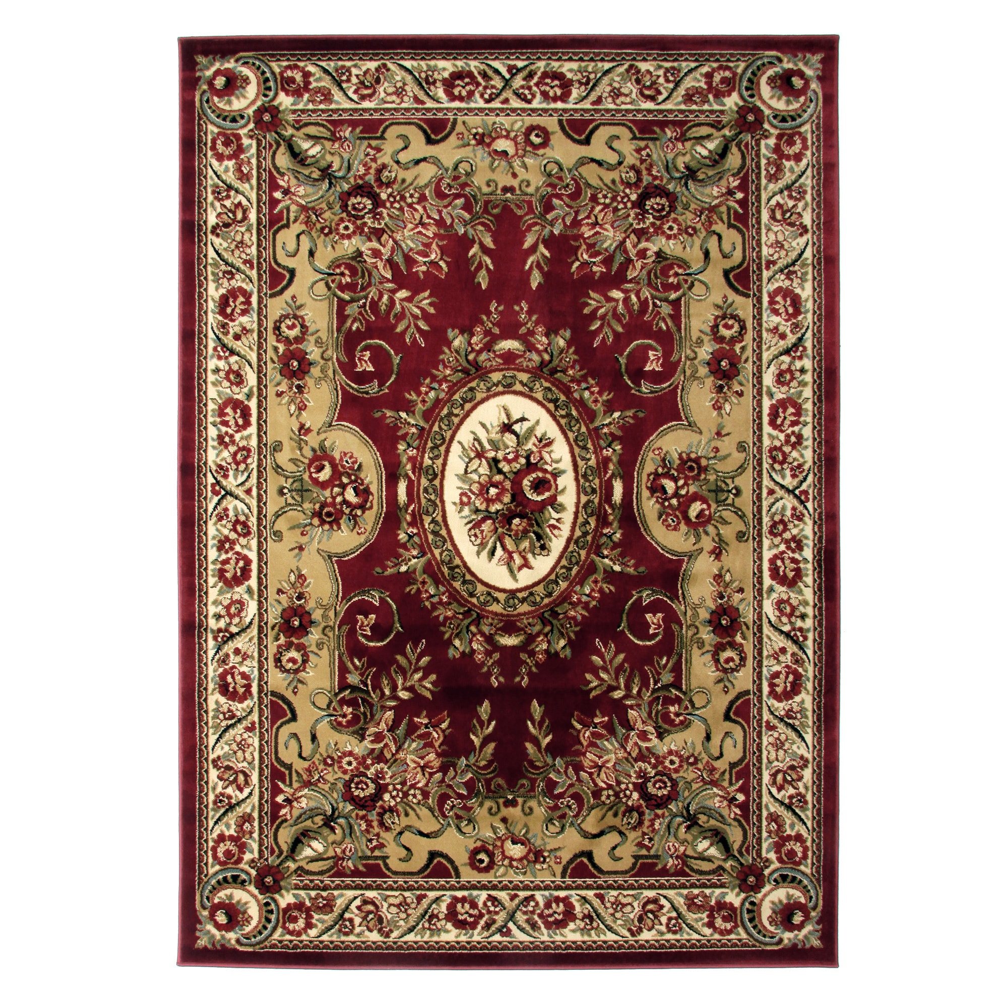 Andrea Claret Area Rug (53 X 77)