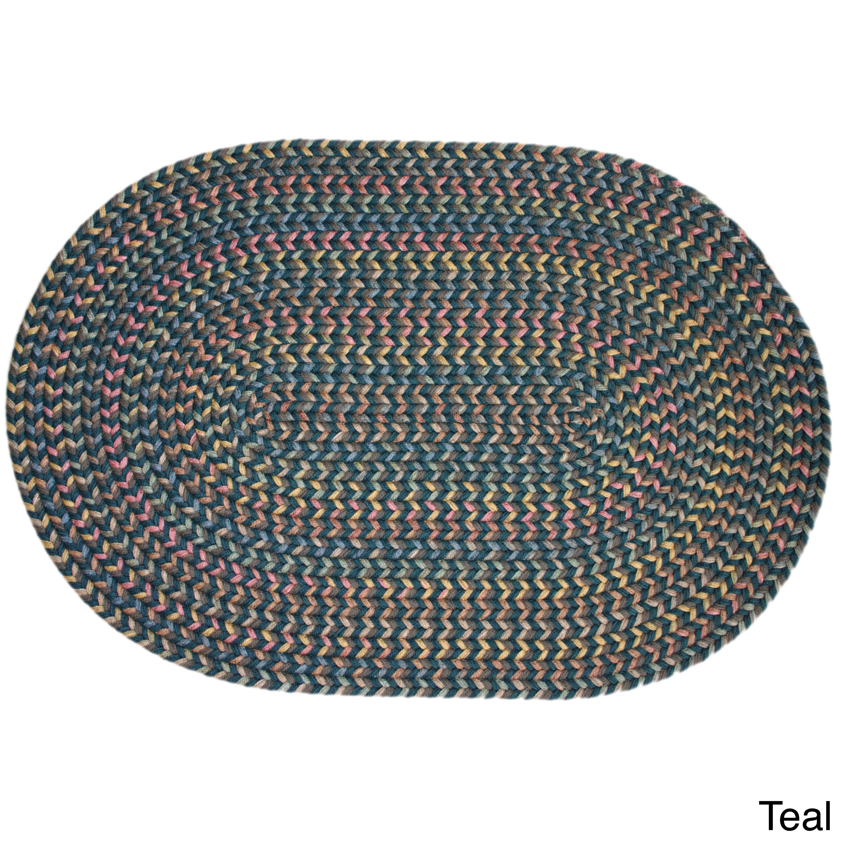 Bouquet Braided Area Rug (8 Round)