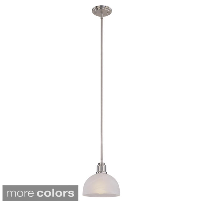 Z lite Minimalist 2 light Semi Flush Mount Pendant