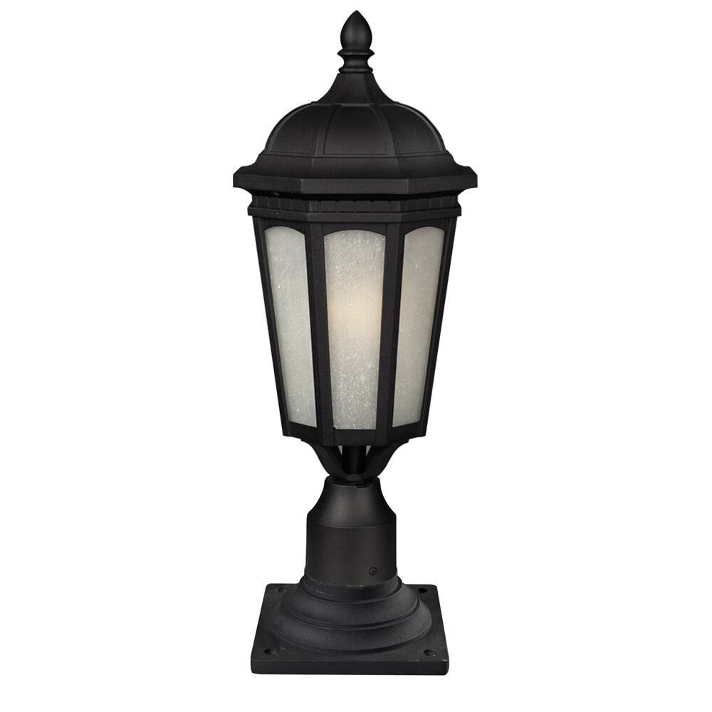 Avery Home Lighting 1-light Black Outdoor Post Mount Light