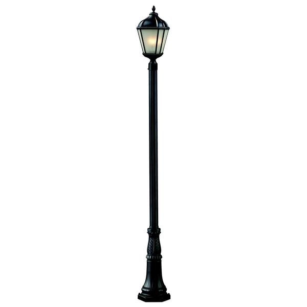 Lite Combination Glass Outdoor Post Light