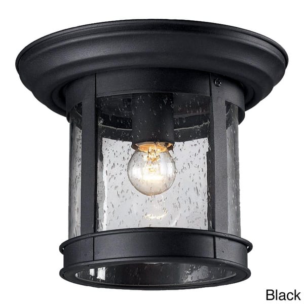 Shop Avery Home Lighting Outdoor Flush Mount Light Fixture On