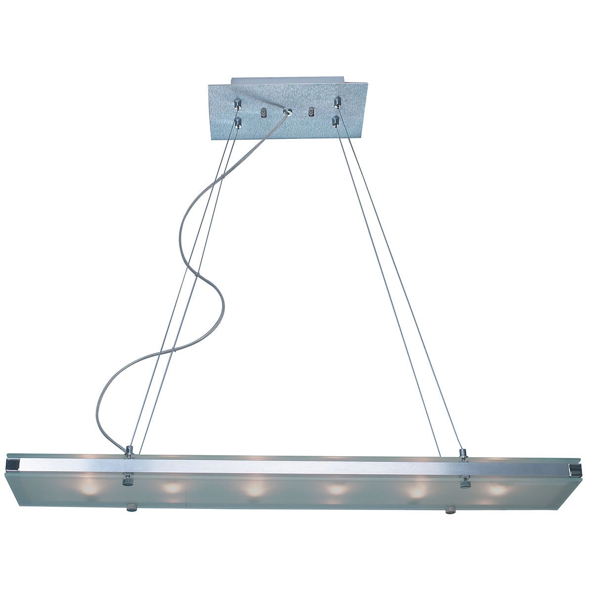 Plano 6 light Pendant Fixture