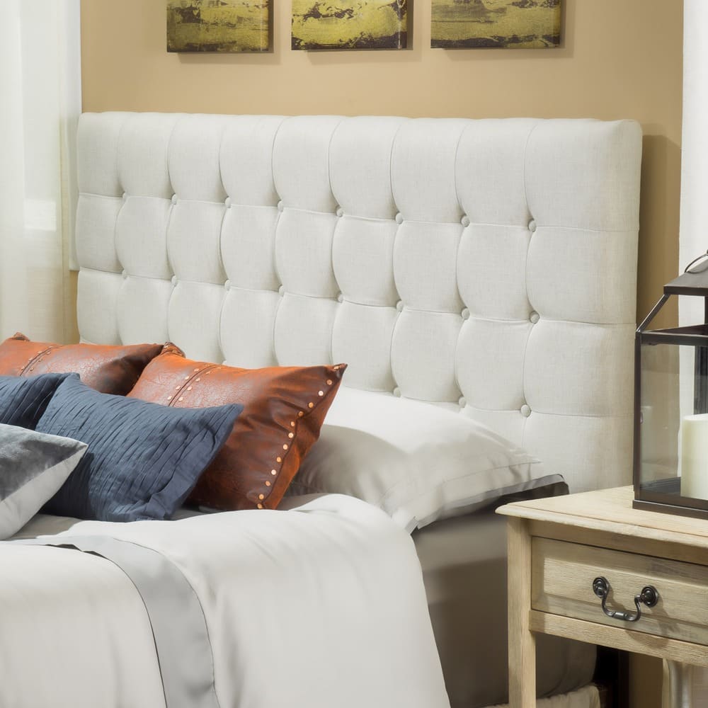 Austin Adjustable Full/ Queen Tufted Headboard by Christopher Knight Home