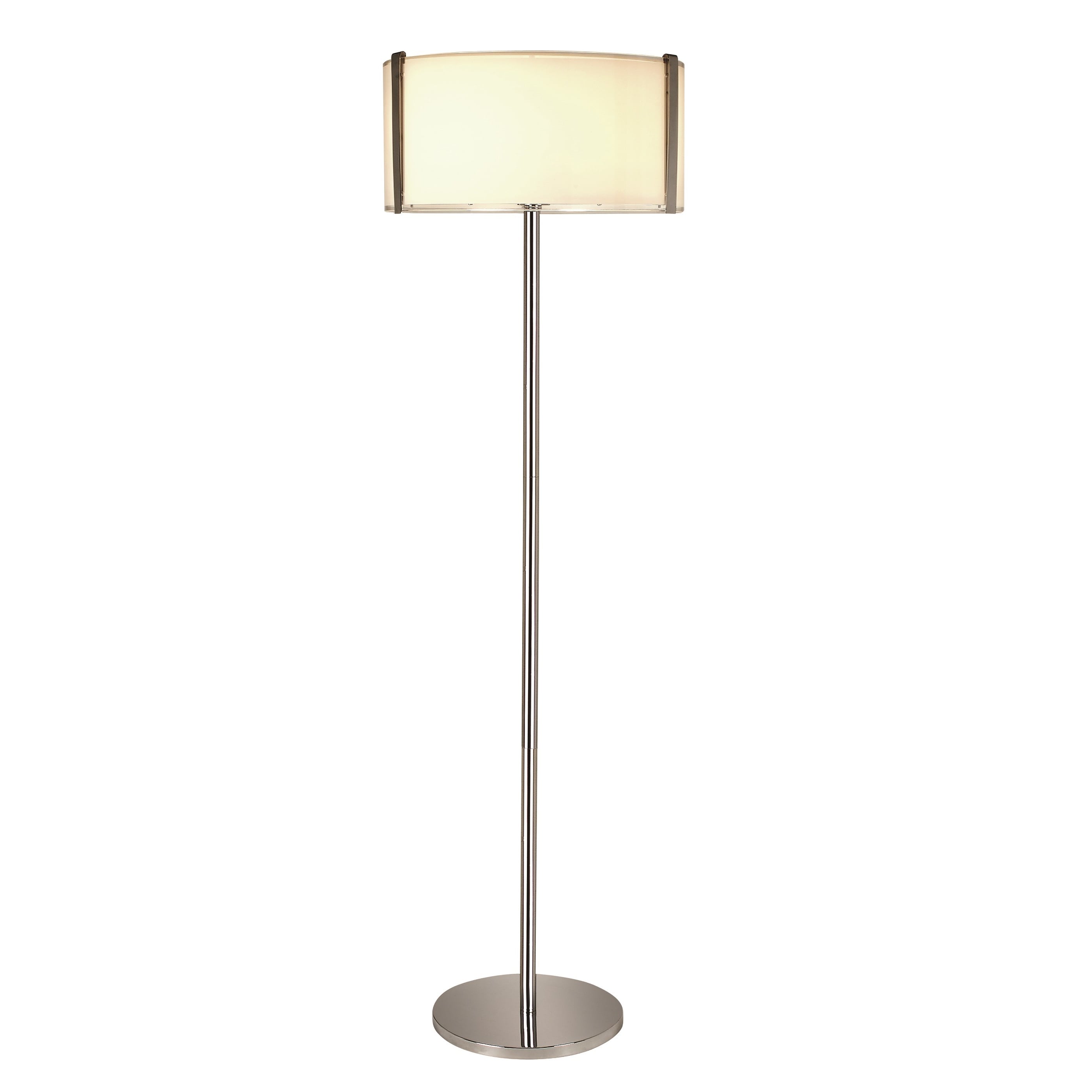 Apollo Clear Glass Floor Lamp