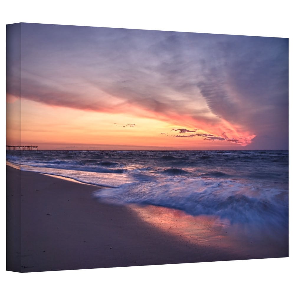 ART WALL DAN Wilson 'Outer Banks Sunset I' Gallery-Wrapped Small $59.88 ...