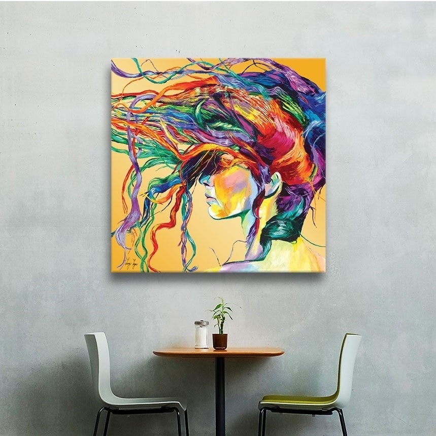Artwall Linzi Lynn Windswept Gallery Wrapped Canvas Overstock 8611743