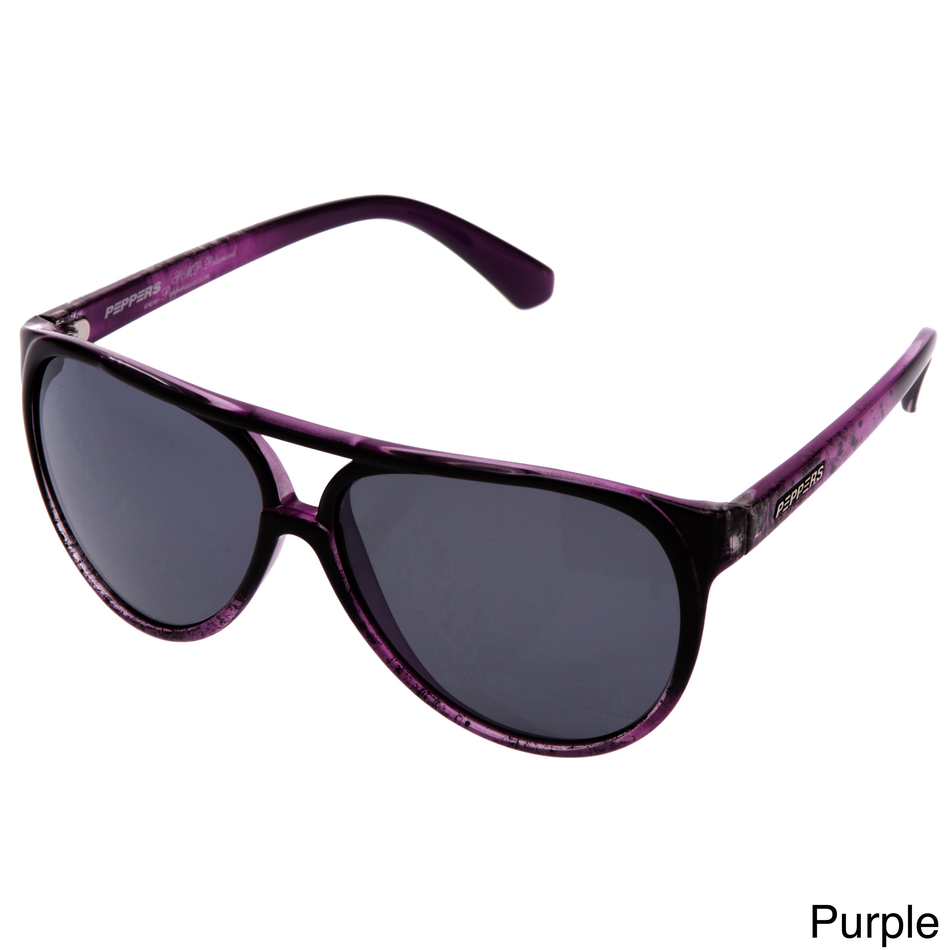 Peppers Halo Polarized Grilamid Aviator Sunglasses