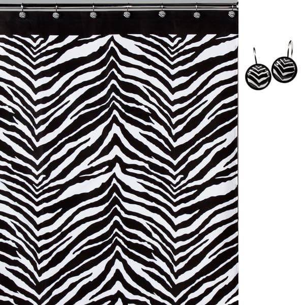 Zebra Print Bathroom Set 8611780 Zebra Print Bathroom Set