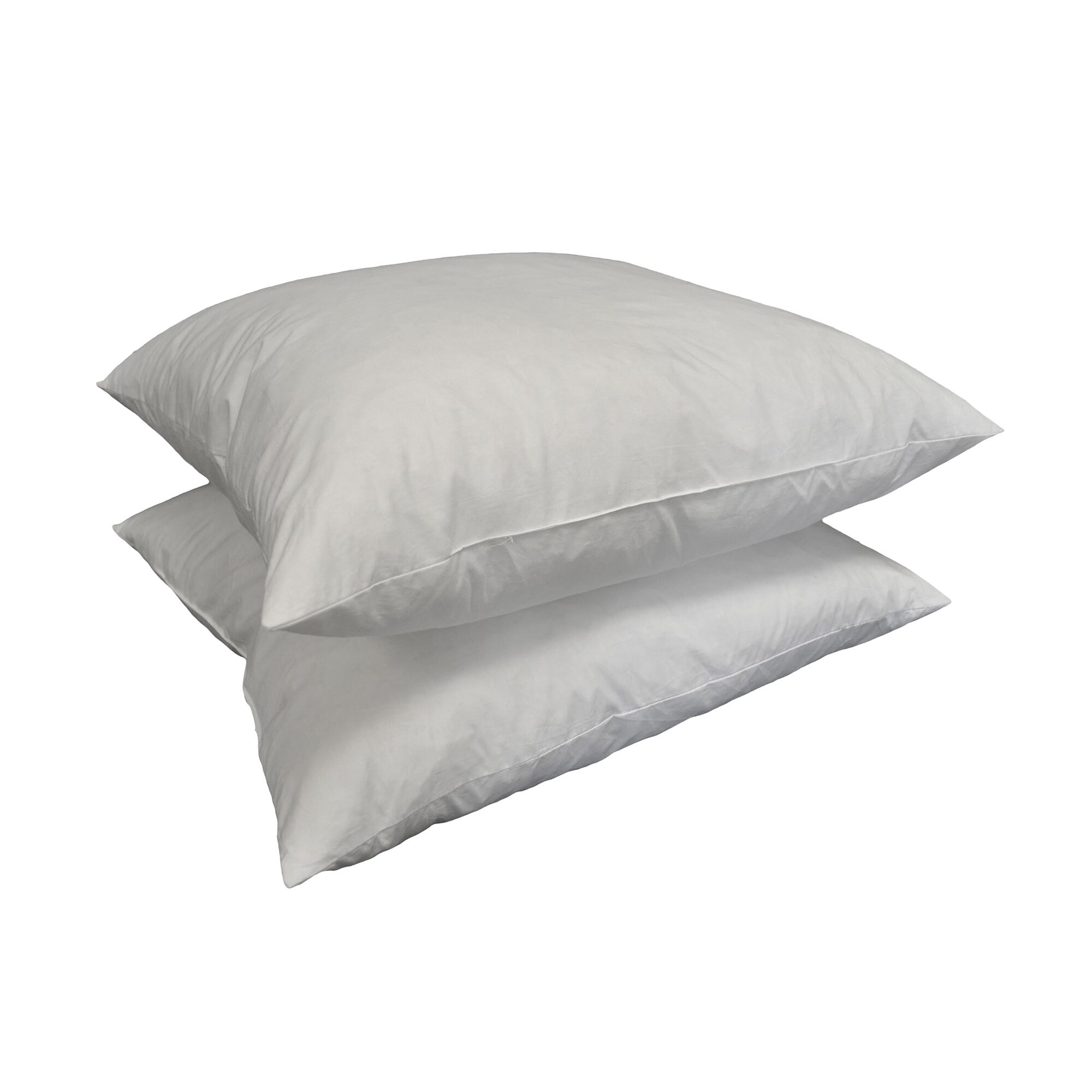Shop Euro Square 26 X 26 Inch Feather Pillow Insert Set Of 2
