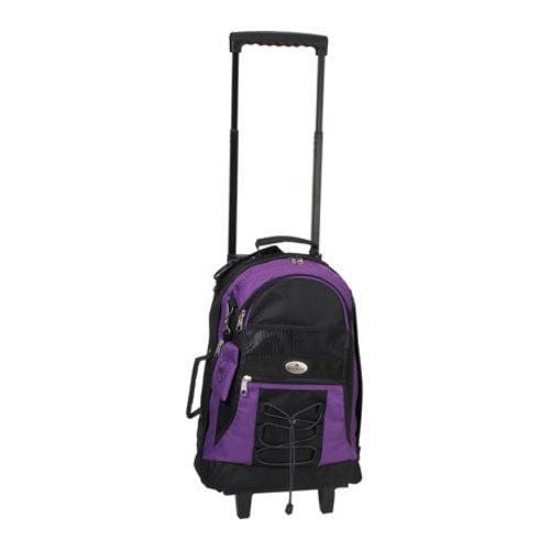 Everest Wheeled Backpack 7045 Dark Purple