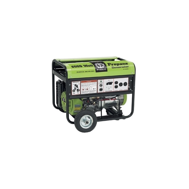 6000 watt Electric Start Propane Generator