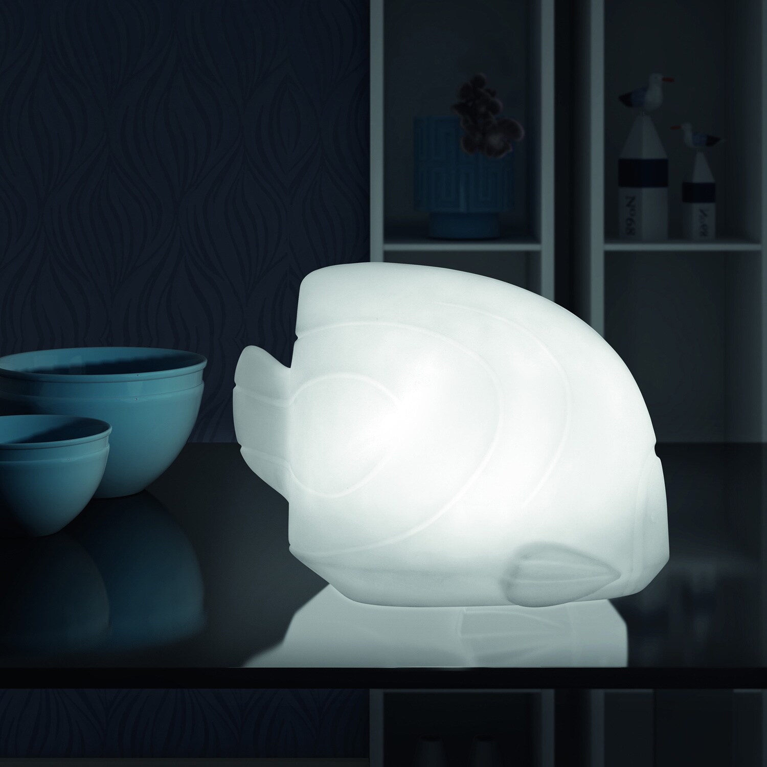 Shop Fish Table Lamp Free Shipping Today Overstock 8613493