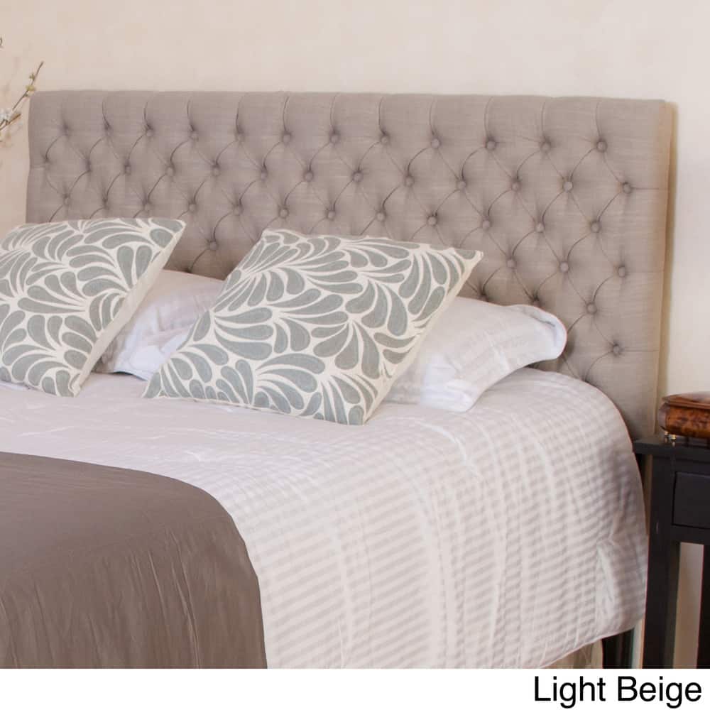 Jezebel Adjustable Full/Queen Tufted Headboard by Christopher Knight Home