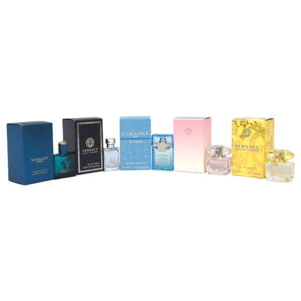 versace miniature perfume set price